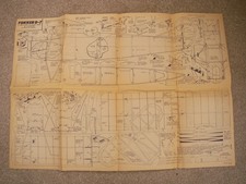 Aeromodeller plans fokker for sale  BURRY PORT