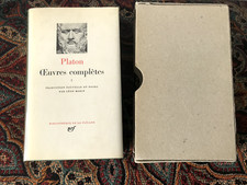 Pléiade platon oeuvres d'occasion  La Rochelle