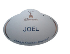 Name tag disneyland d'occasion  Saint-Dizier