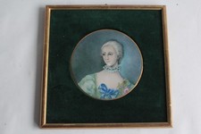 Miniature painting porcelain d'occasion  Expédié en Belgium