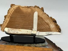 Talheres Parker vintage 95145 2 lâminas caçador alças de osso liso na caixa--3048,25 comprar usado  Enviando para Brazil