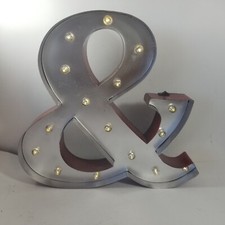 Light ampersand decor for sale  Loveland