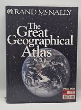 The Great Geographical Atlas Hardcover Rand McNally Staff World comprar usado  Enviando para Brazil