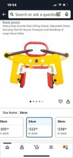 Kerb clamp lifting for sale  MANCHESTER