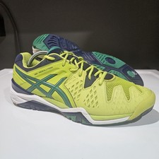 Tênis ASICS Gel-Resolution masculino tamanho 10 verde amarelo AHAR+  comprar usado Tênis ASICS Gel-Resolution masculino tamanho 10 verde amarelo AHAR+  comprar usado  Enviando para Brazil