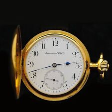 Iwc pocket gold usato  Bari