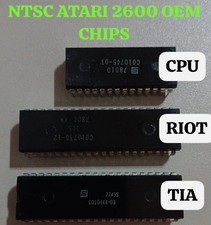 ATARI 2600 CHIPS FABRICANTE DE EQUIPAMENTO ORIGINAL - TIA, RIOT, CPU, TOTALMENTE TESTADO E FUNCIONANDO! comprar usado ATARI 2600 CHIPS FABRICANTE DE EQUIPAMENTO ORIGINAL - TIA, RIOT, CPU, TOTALMENTE TESTADO E FUNCIONANDO! comprar usado  Enviando para Brazil