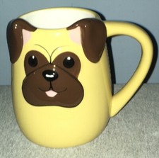 Pug dog mug for sale  Bronx
