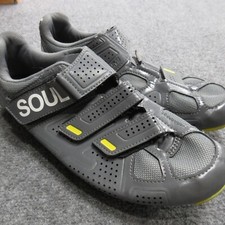 Usado, Tênis de ciclismo Pearl Izumi Soul Cycle bicicleta de estrada masculino Euro 46 preto alça de tornozelo comprar usado  Enviando para Brazil