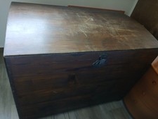 Baule antico legno usato  Torino