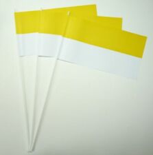 Papierfähnchen gelb weiß gebraucht kaufen  Jocketa