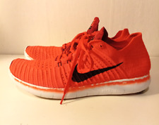 Tênis de corrida/treinamento Nike Free RN Flyknit vermelho masculino - Reino Unido masculino tamanho 10, usado comprar usado  Enviando para Brazil