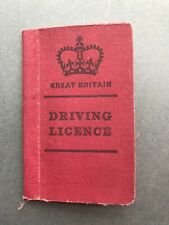 1970s driver licence for sale  BARNSTAPLE