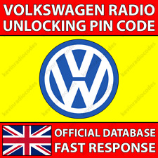 ✅CÓDIGO DE RÁDIO VW RNS 315 510 RCD 300 500 510 MFD NAVEGAÇÃO GOLFE PASSAT TOUAREG✅, usado comprar usado  Enviando para Brazil