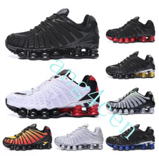 GORĄCE MĘSKIE SPORTOWE BUTY DO BIEGANIA TL SIŁOWNIA SPORT SHOX TRAMPKI METALICZNE TRAMPKI, używany na sprzedaż  Wysyłka do Poland