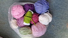 Mixed knitting wool for sale  EASTLEIGH