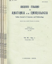 Archivio italiano anatomia usato  Italia
