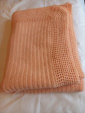 Pale peach crochet for sale  NOTTINGHAM