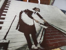 Banksy sweeping carpet for sale  ILFORD