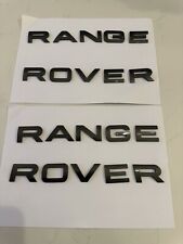 Range rover badges for sale  PULBOROUGH