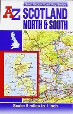 Scotland road map for sale  ROSSENDALE