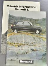1984 renault catalog for sale  Olympia