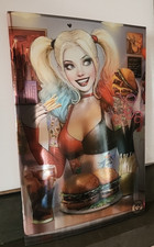 Harley Quinn #45 quadrinhos FOIL tatuagem variante virgem - capa de jantar Nathan Szerdy quase perfeita comprar usado  Enviando para Brazil
