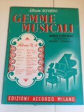 Gemme musicali trascrizioni usato  Castellammare di Stabia