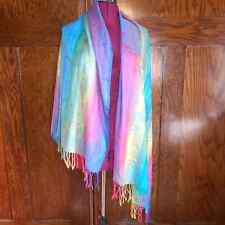 Pashmina rainbow scarf for sale  Ottawa