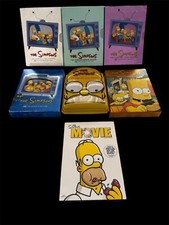 The Simpsons - The Complete First Season 2nd, 3rd, 4th,6th,10th + Simpson movie comprar usado  Enviando para Brazil
