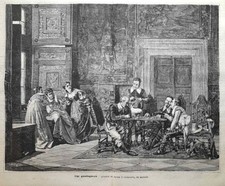 Stampa antica partita usato  Lecco