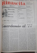 Rinascita settimanale anno usato  Monreale