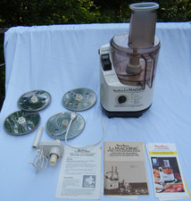 Processador de alimentos vintage Moulinex La Machine LM5 com acessórios e manual em excelente estado usado, usado comprar usado  Enviando para Brazil