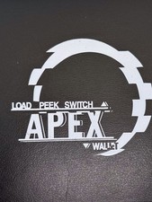 Apex wallet black for sale  NORWICH
