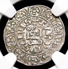 FRANÇA MEDIEVAL. Philip IV, 1285-1314. Silver Maille tierce à l’O rond, NGC AU58 comprar usado  Enviando para Brazil