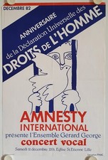 Poster amnesty international d'occasion  Expédié en Belgium