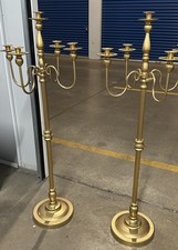 Pair gold candelabra for sale  Saint Charles