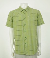 Camisa masculina Under Armour listrada verde grande com botões para todas as estações Gear Tech comprar usado  Enviando para Brazil