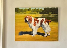 Welsh spaniel oil for sale  EVESHAM