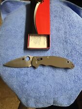 Spyderco c101gpbn2 manix for sale  Mebane