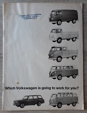 Volkswagen range brochure for sale  BOURNE