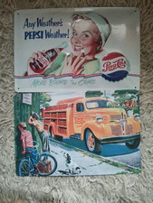 Blechschilder retro pepsi gebraucht kaufen  Wittislingen