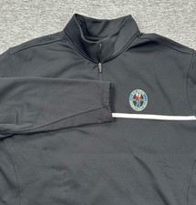 Pulôver de golfe Nike masculino XL preto tour desempenho forrado de lã US Open Pinehurst comprar usado  Enviando para Brazil