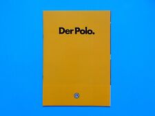 Prospekt polo steilheck gebraucht kaufen  Augsburg