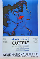 Andy warhol affiche d'occasion  Vanves