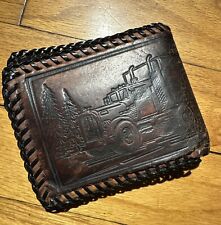 Vintage brown leather for sale  Jacksonville