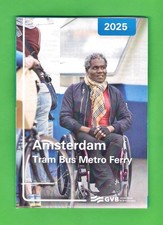 GVB Amsterdam - Mapa da rede de transporte 2025 - Balsa de metrô de ônibus bonde - Dia e noite comprar usado  Enviando para Brazil