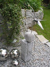 Vogel granitstein edelstahl gebraucht kaufen  Pullenreuth