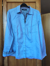 Bluse hellblau jeansstil gebraucht kaufen  Effeltrich