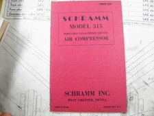 Schramm 315 air for sale  Minerva
